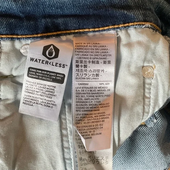 Levi's Ribcage straight ankle Fit women’s Denim Jeans - Picture 6 of 8